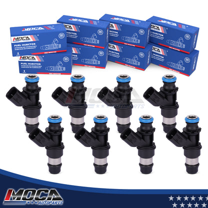 MOCA 8x Fuel Injectors FJ887 Fit for 2005-2009 GMC Envoy 5.3L & 2007-2009 Chevrolet Tahoe 4.8L 5.3L & 2005-2009 Saab 9-7x 5.3L