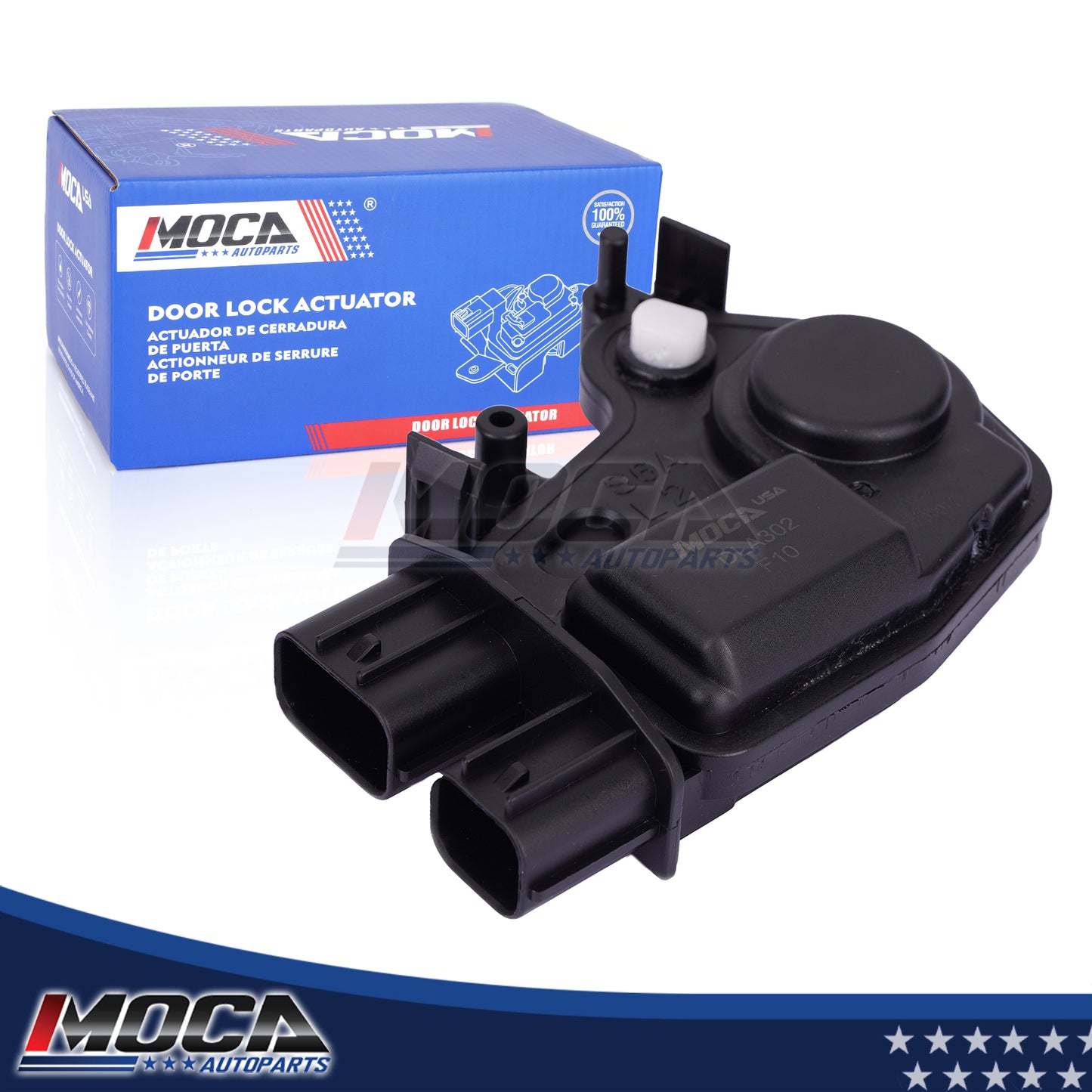 MOCA 746-302 Actuador de cerradura de puerta delantera trasera izquierda compatible con Acura RSX 2002-2006, Honda Accord 2003-2007 y Honda Odyssey 2005-2010