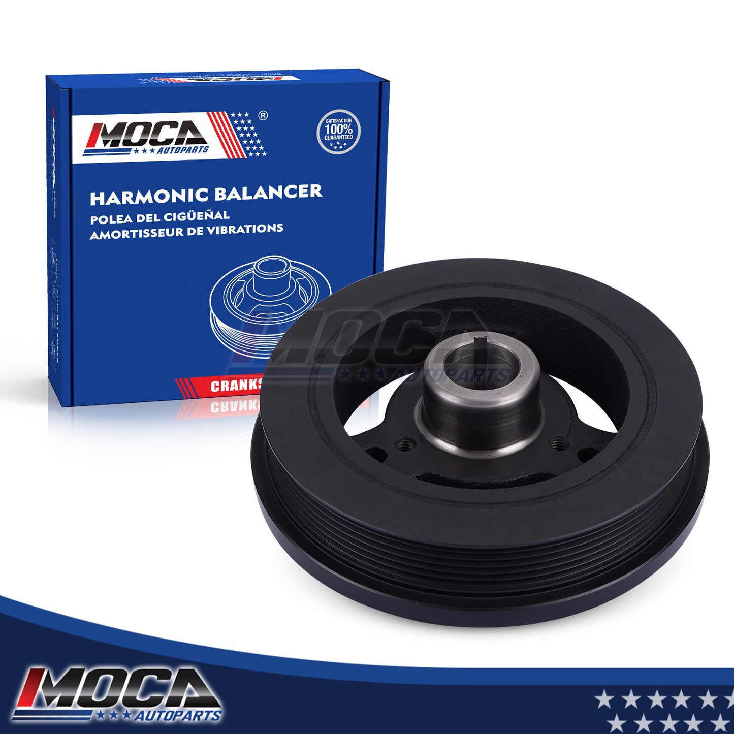 Engine Harmonic Balancer for Jeep Cherokee Comanche TJ Wagoneer Wrangler 4.0L