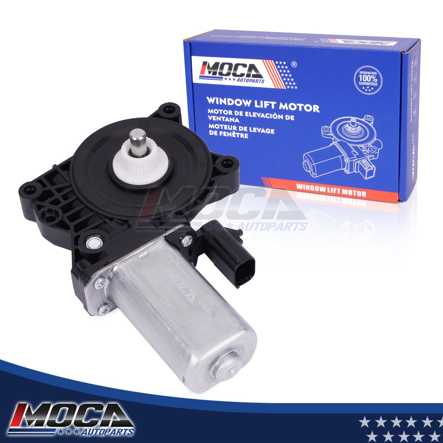 MOCA Front Rear Right Power Window Motor Fit for 2013-2022 Buick Encore & 2013-2022 Chevrolet Trax & 2013-2020 Chevrolet Sonic
