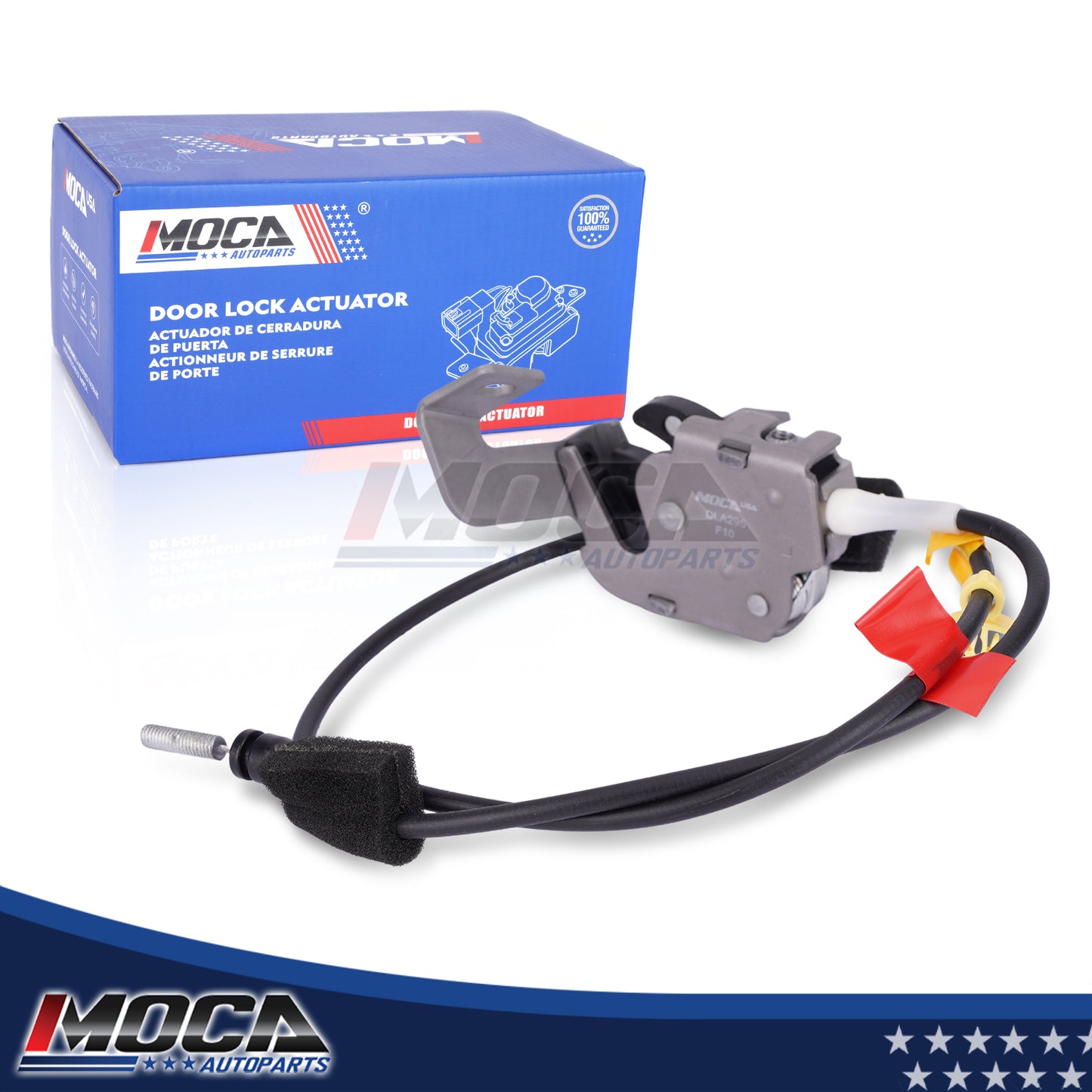 MOCA 937-295 Rear Left Upper Door Lock Actuator Fit for 1999-2003 Ford F-150 & 1997-1999 Ford F-250 & 2000-2004 Ford Lobo