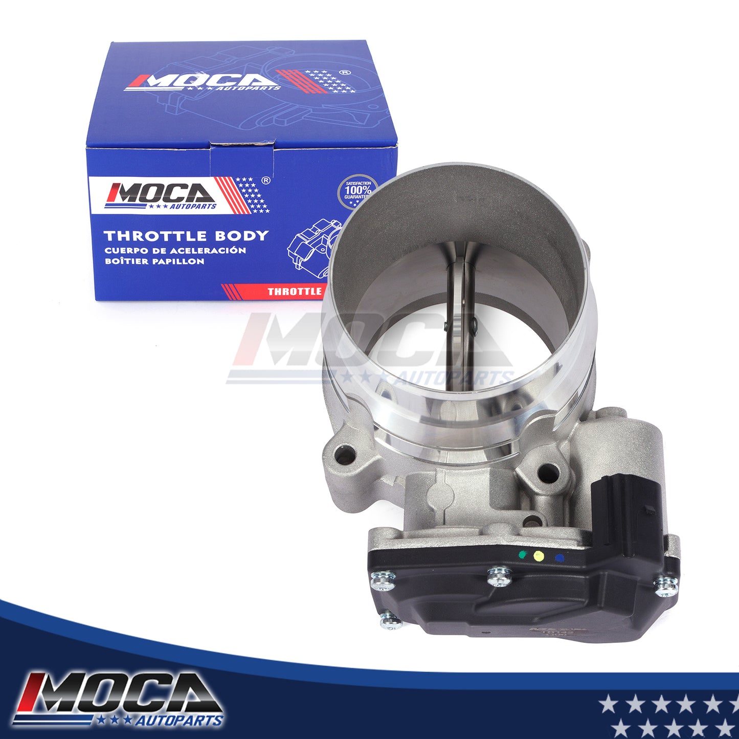 Cuerpo del acelerador MOCA S20142 compatible con Ford F-250, F-350, F-450, F-550 Super Duty 6.7L (2011-2019) y Ford F-650, F-750 6.7L (2016-2019)