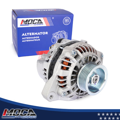 Alternador MOCA N13893 compatible con Honda Civic 1.7L 2001-2005 y Acura EL 1.7L 2001-2005