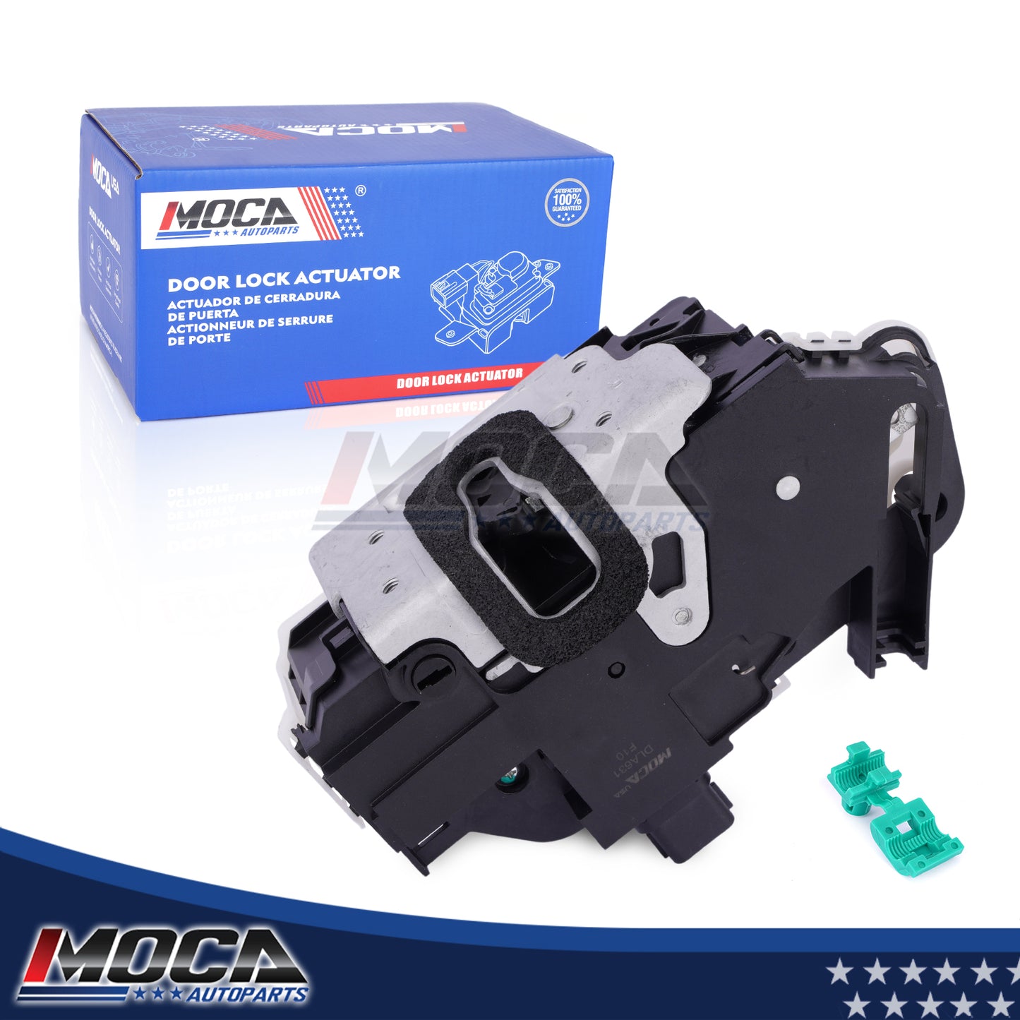 MOCA 937-631 Rear Right Door Lock Actuator Fit for 2007-2014 Ford Edge & 2007-2015 Lincoln MKX