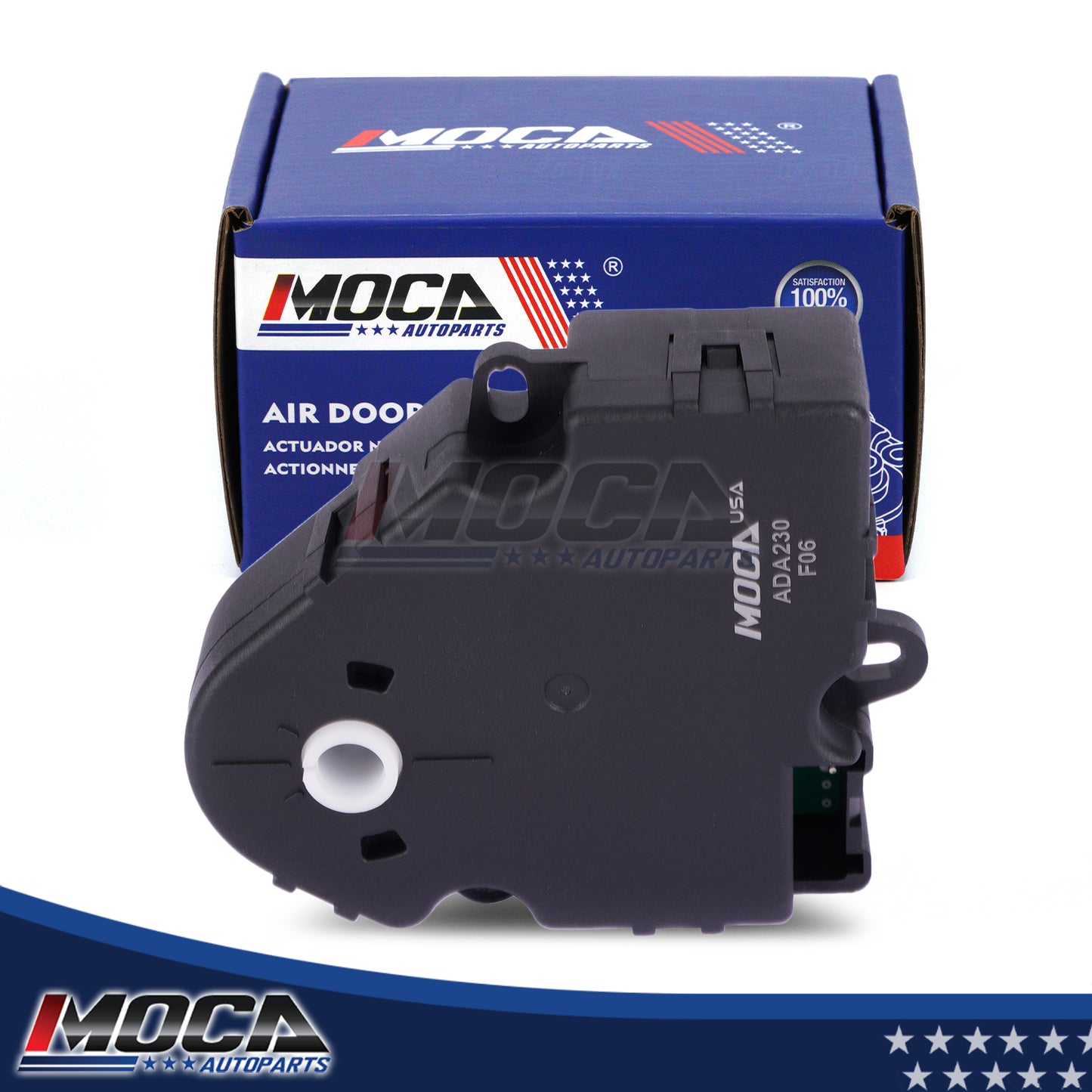 MOCA 604-230 HVAC Heater Air Blend Door Actuator Fit for 2010-2012 Ford Fusion & 2010-2012 Lincoln MKZ & 2010-2011 Mercury Milan Only fit 2-Pin, Not fit 5-Pin