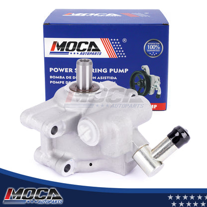 Bomba de dirección asistida MOCA compatible con Ford E-150 (2002-2006), Ford Econoline (1999-2006) y Ford F-350 (1999-2007)