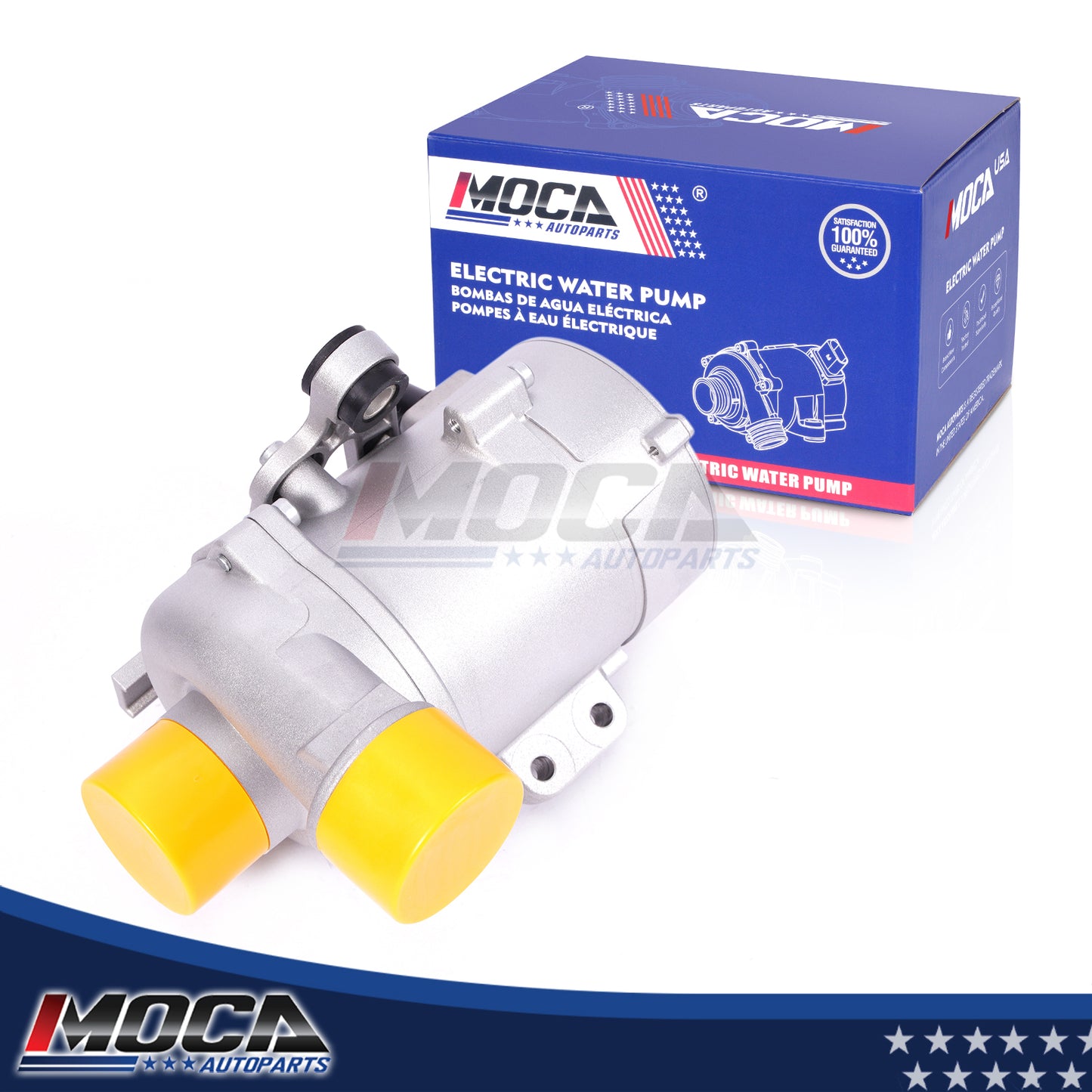MOCA 115-2300 Electric Engine Water Pump Fit for 2011-2012 BMW X3 3.0L & 2011 BMW 528I 3.0L