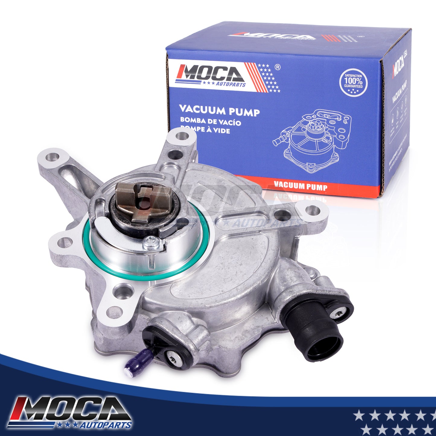 MOCA VCP180 Vacuum Pump Fit for 2013-2017 Mercedes-Benz G63 AMG 5.5L & 2015-2017 Mercedes-Benz S550e 3.0L & 2013-2016 Mercedes-Benz GL63 AMG 5.5L