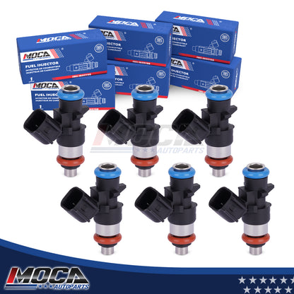 MOCA 6x Fuel Injectors FJ1147 Fit for 2011-2019 Chrysler 300 3.6L & 2011-2020 Dodge Grand Caravan 3.6L