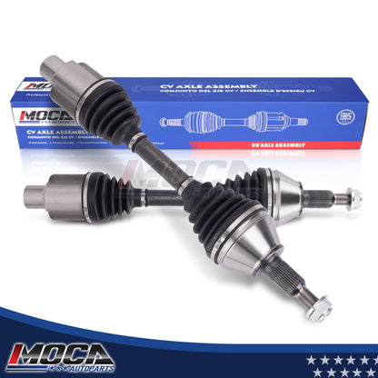 MOCA 2x Front Left & Right CV Axle Assembly Fit for 2013-2022 Ram 1500 3.6L & 2012-2022 Ram 1500 5.7L & 2019-2020 Ram 1500 Classic 3.6L 5.7L