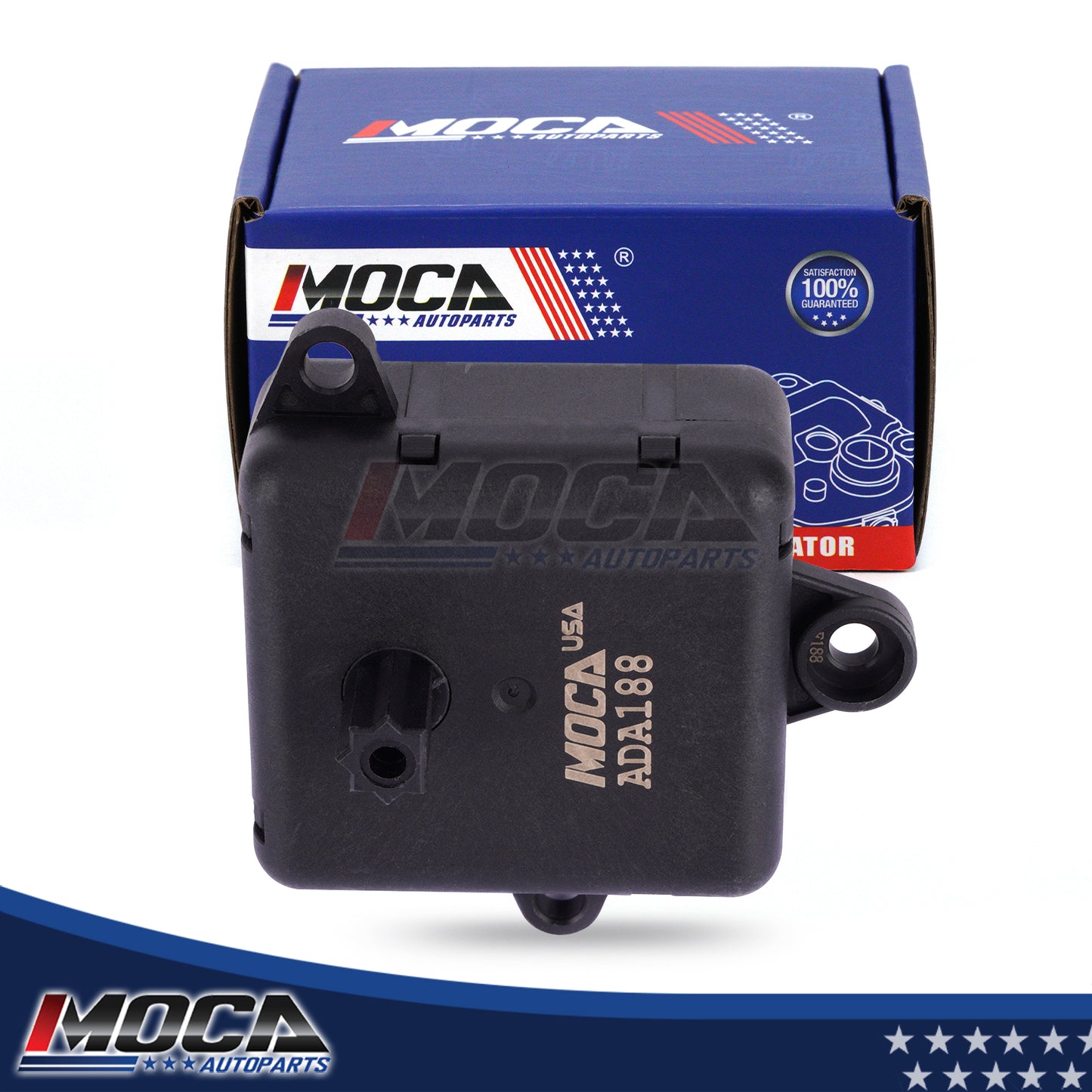 MOCA 604-188 HVAC Heater Air Blend Door Actuator Fit for 2006-2010 Hummer H3 & 2007-2010 Saturn Sky & 2006-2009 Pontiac Solstice