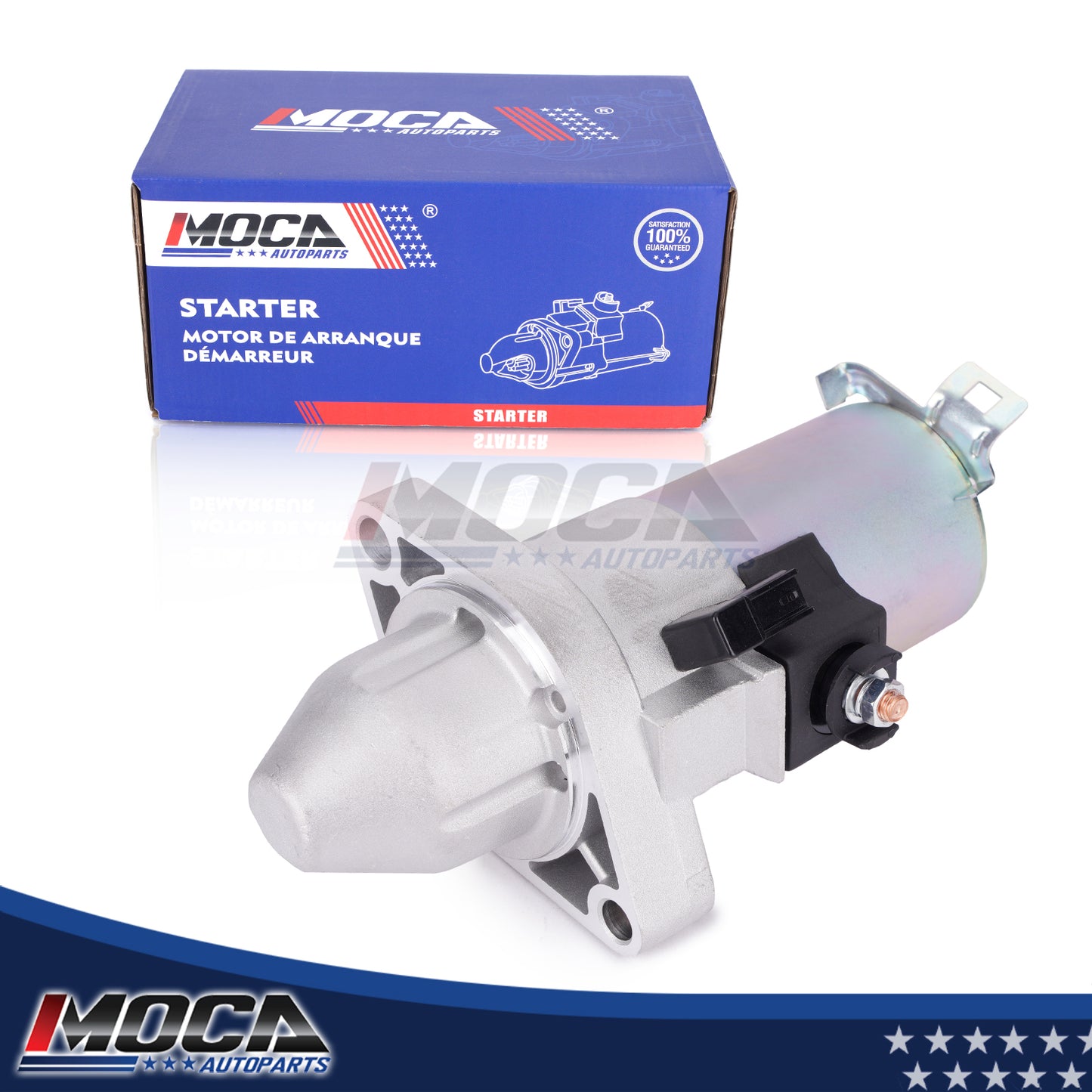 Motor de arranque MOCA 17960 compatible con Acura CSX 2.0L 2006-2008 y Honda Civic 2.0L 2006-2011