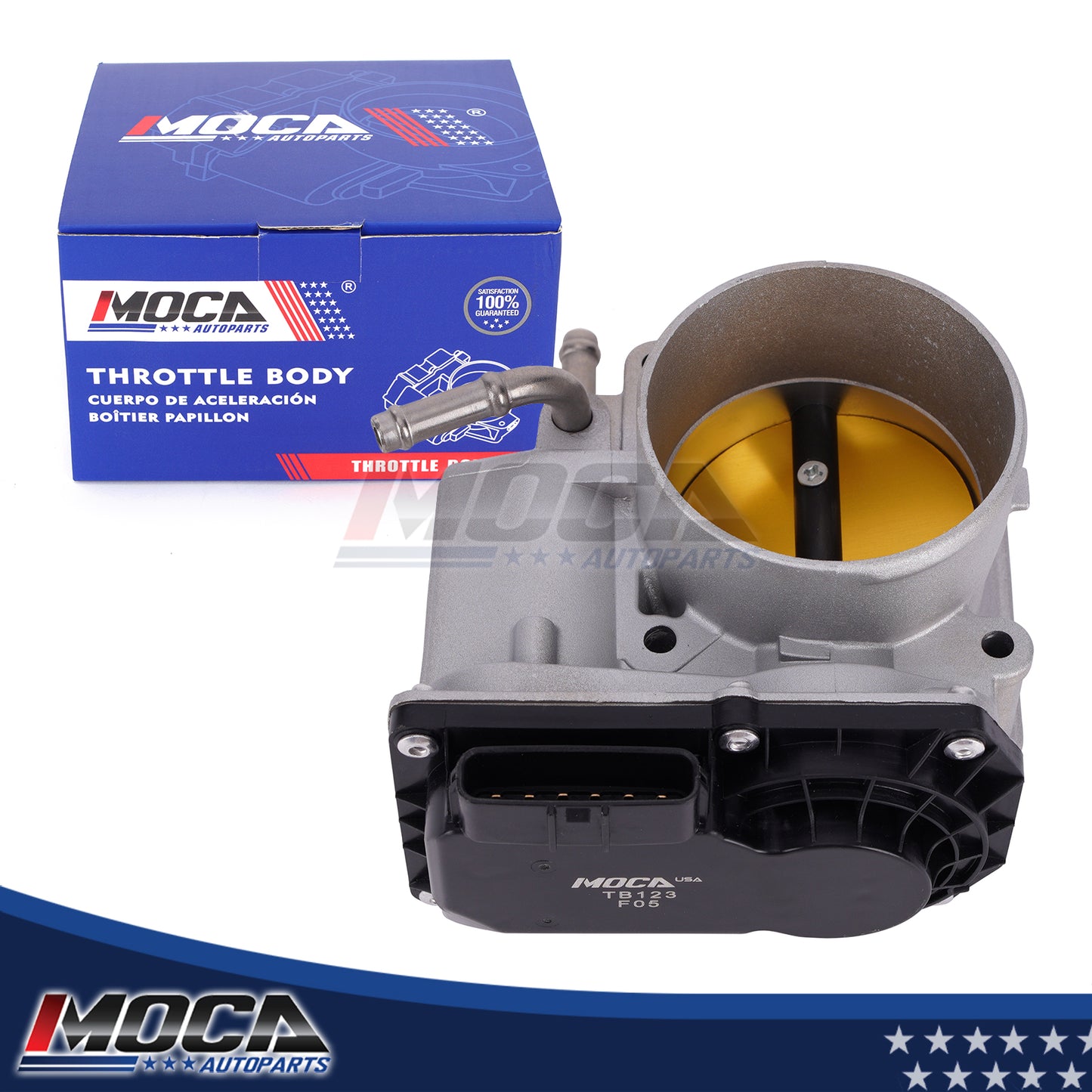 Cuerpo del acelerador MOCA compatible con Lexus ES330 V6 3.3L 2004-2006 y Toyota Camry V6 3.0L 2002-2006 y Toyota Highlander V6 3.3L 2004-2010