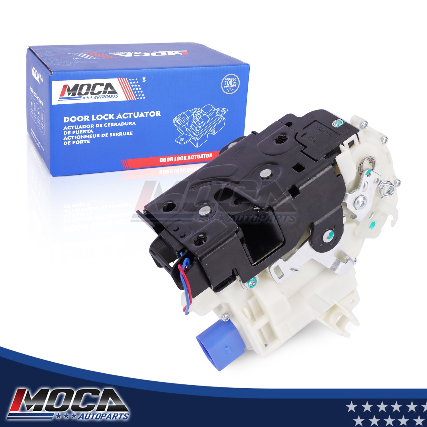 MOCA 931-502 Front Left Door Lock Actuator Fit for 2003-2010 Volkswagen Beetle & 2005-2010 Volkswagen Jetta & 2005-2010 Volkswagen Bora