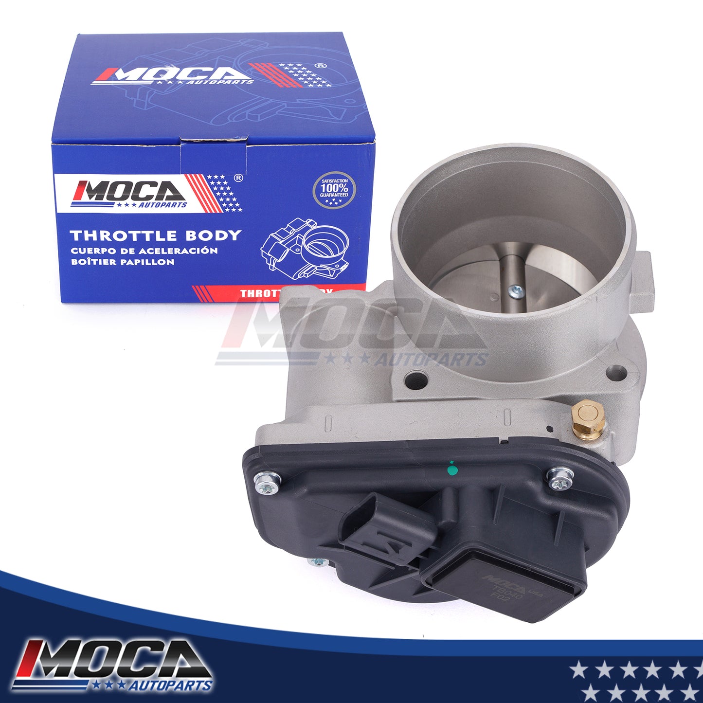 Cuerpo del acelerador MOCA S20129 con 3 tubos, compatible con Toyota RAV4 2.4L (2006-2008), Toyota Camry 2.4L (2007-2009) y Lexus HS250h (2010-2012)