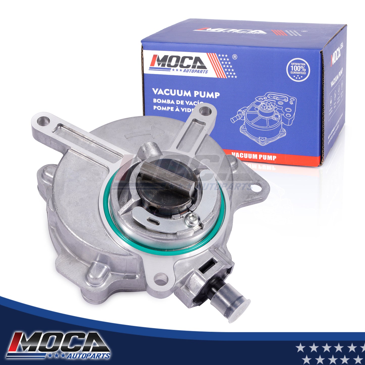 MOCA VCP187 Vacuum Pump Fit for 2009-2014 Audi TTS Quattro 2.0L & 2012-2013 Volkswagen Golf R 2.0L