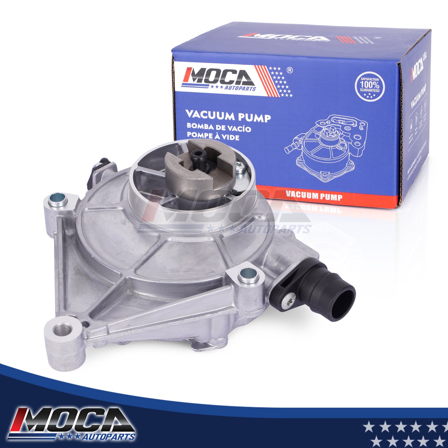 MOCA 11667640279 Vacuum Pump Fit for 2012-2014 BMW 320i & 2012-2016 BMW 328i 528i & 2013-2017 BMW X3
