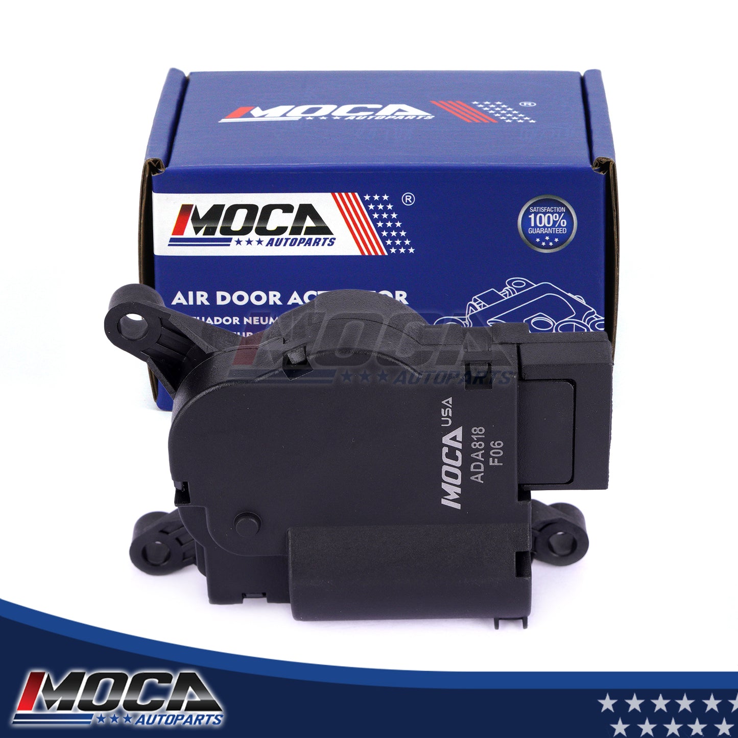 Actuador de puerta de mezcla de aire del calentador MOCA 604-818 HVAC compatible con Volkswagen Beetle Passat 2012-2018