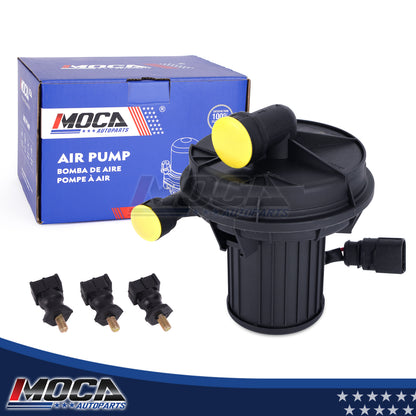 MOCA 06A959253E Secondary Air Injection Pump Fit for 1996-2001 Audi A4 2.8L & 2007-2010 Audi Q7 4.2L & 2000-2005 Volkswagen Passat 1.8L 2.8L