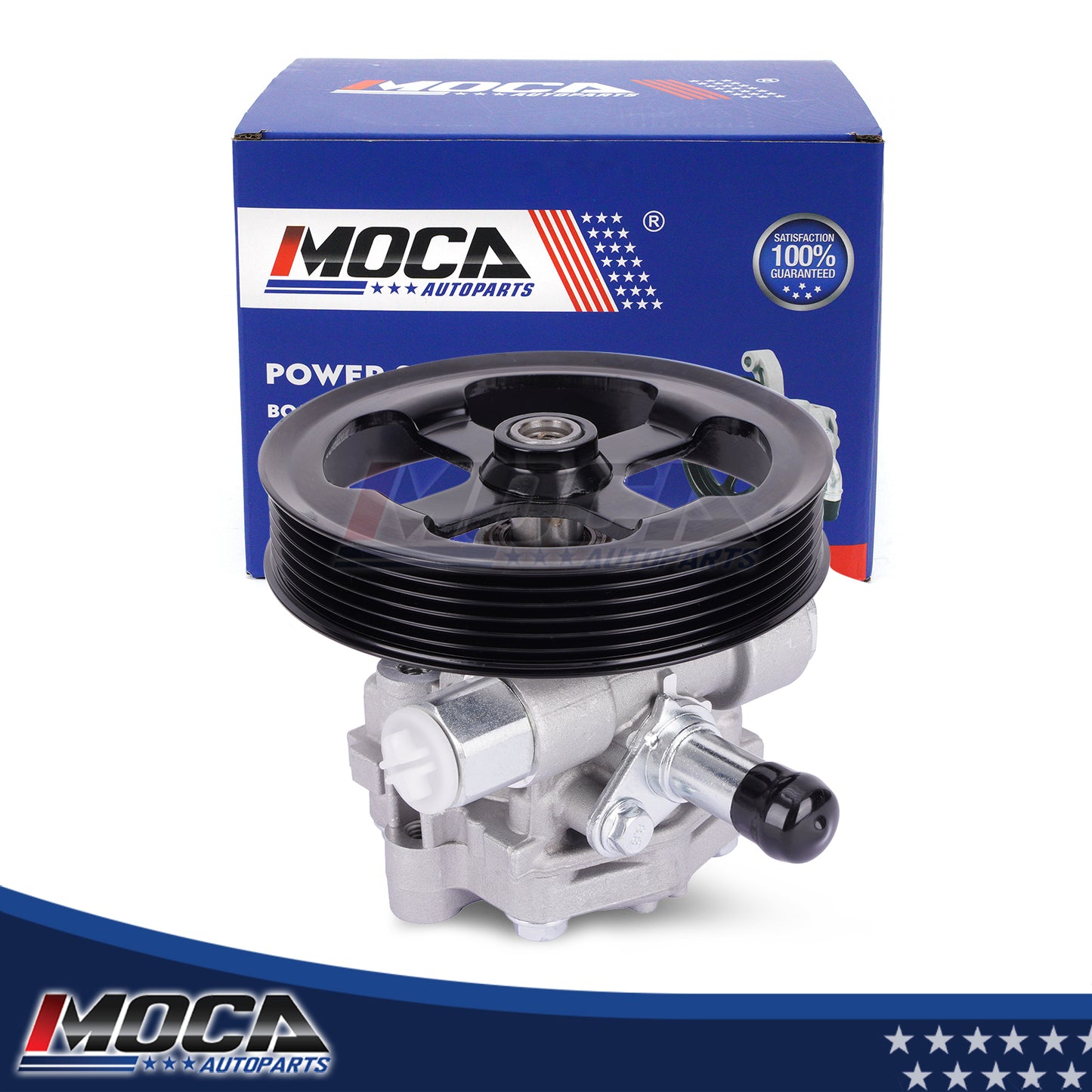 Bomba de dirección asistida MOCA compatible con Chrysler 200 2.4L (2011-2014), Chrysler Sebring 2.4L (2007-2010) y Dodge Journey 2.4L (2009-2020)