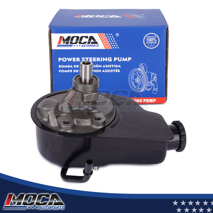 MOCA Power Steering Pump Fit for 2002-2003 Cadillac Escalade 5.3L 6.0L & 1999-2006 Chevrolet Silverado 1500 4.3L 4.8L 5.3L 6.0L & 2001-2003 GMC Yukon 6.0L
