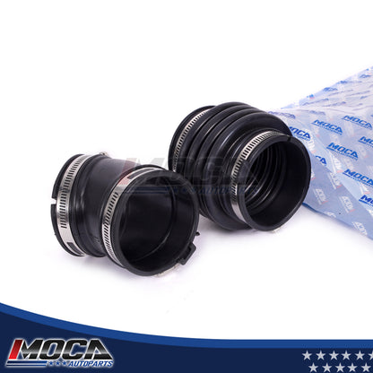 MOCA 2x Air Intake Hose Tube Duct Fit for 2006-2008 INFINITI M35 3.5L & INFINITI M45 4.5L