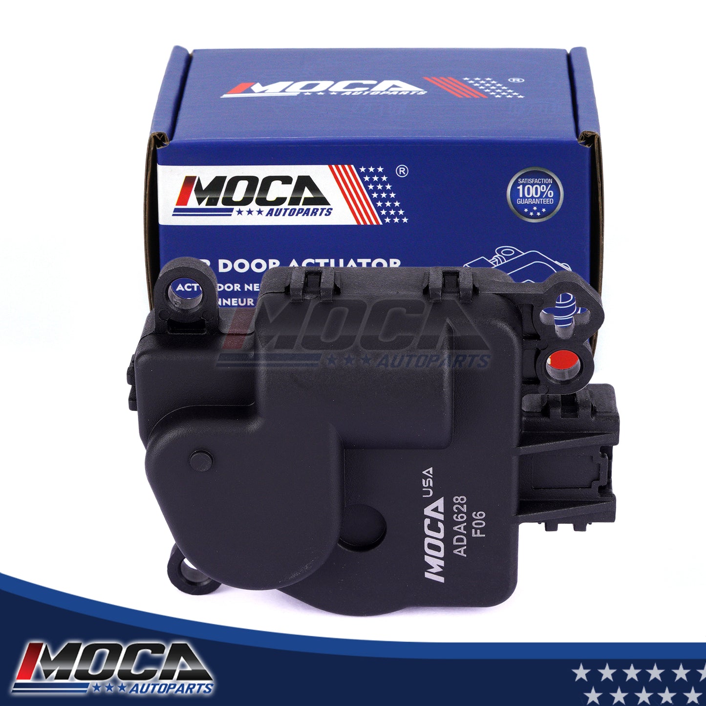 Actuador de puerta de mezcla de aire del calentador MOCA 604-628 HVAC compatible con Nissan Frontier 2017-2019, Nissan Pathfinder 2005-2012 y Nissan Xterra 2005-2015