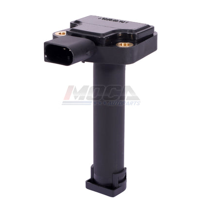 Sensor de nivel de aceite de motor MOCA FLS183 compatible con BMW 325i, 330i, 528i, X3, X5, E53, E83, E90, E91, E92, E93, E60 y F02 (2008-2013)