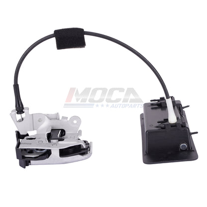 MOCA SM2552 Rear Left Door Latch & Cable Fit for 2003-2014 Ford E-150 E-250 & 1999-2014 Ford E-350 Super Duty & 2003-2007 Ford E-450 Super Duty