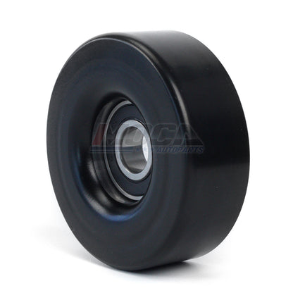 MOCA 36299 Drive Belt Idler Pulley Fit for 2003-2014 Cadillac Escalade & 2003-2020 Chevrolet Express 2500 3500 & 2003-2009 Hummer H2