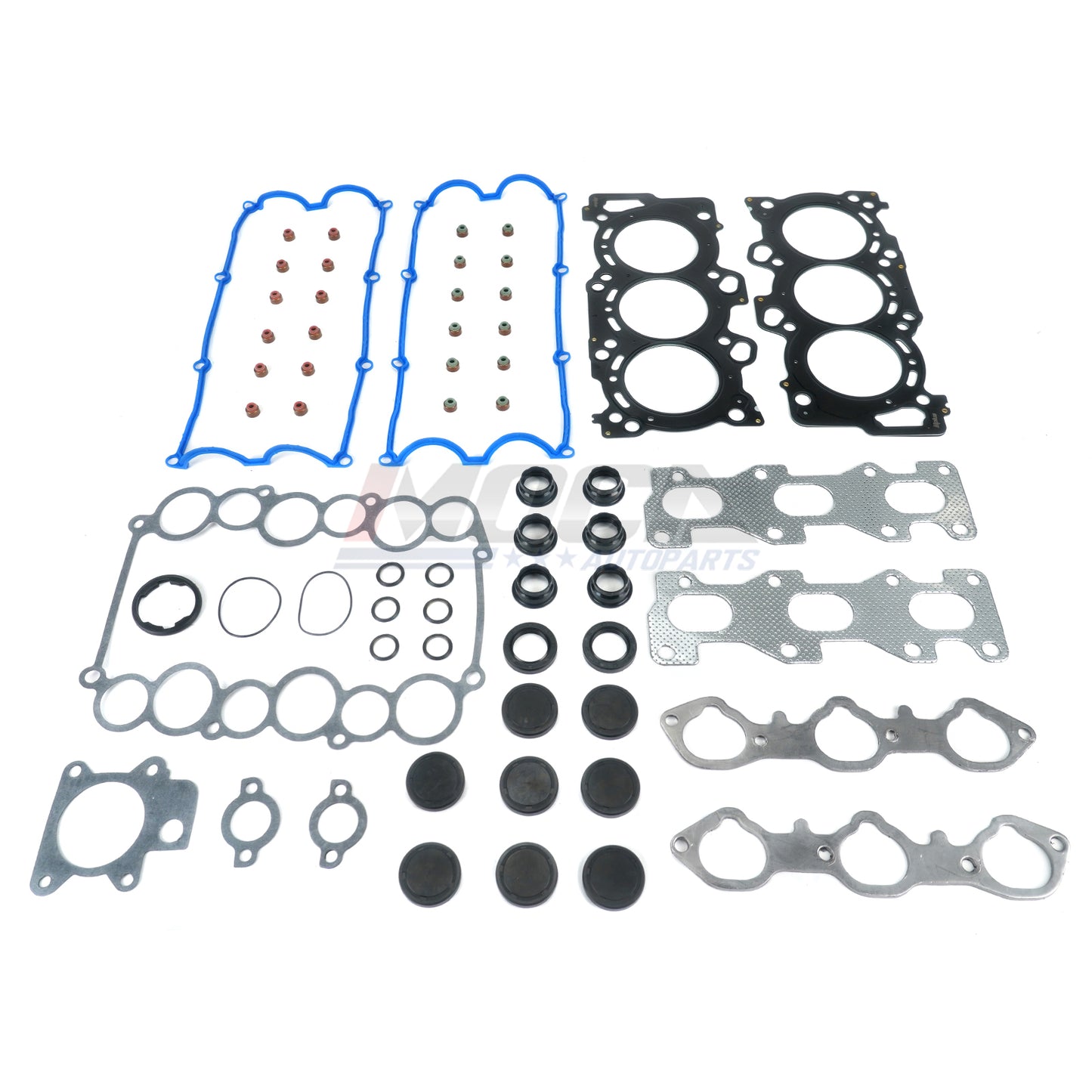 MOCA Head Gasket Set Fit for 1998-2002 Honda Passport 3.2L & 1998-2004 Isuzu Rodeo 3.2L & 1998-2002 Isuzu Trooper 3.5L