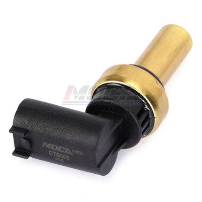 MOCA Sensor de temperatura del refrigerante para Buick Encore 2013-2022 1.4L y Chevrolet Cruze 2011-2018 1.4L y Chevrolet Sonic 2012-2017 1.6L 1.8L y 2010-2017 GMC Savana 2500 4.8L 6.0L