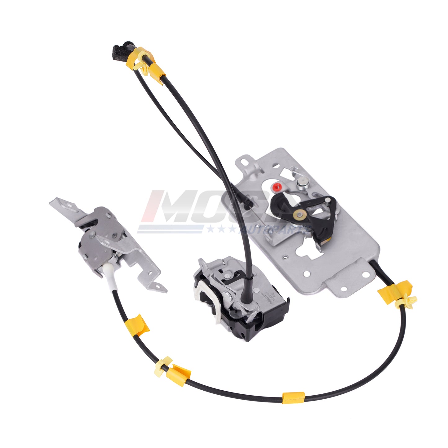 MOCA SM2355 Rear Right Door Latch & Cable Fit for 2004-2008 Ford F-150 4.2L 4.6L 5.4L