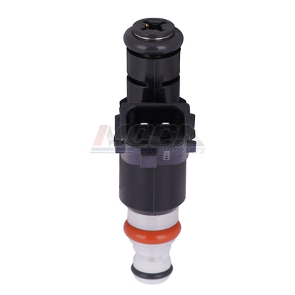 4 inyectores de combustible MOCA FJ484 compatibles con Honda Accord L4 2.4L (2003-2007) y Honda CR-V L4 2.4L (2005-2009) y Honda Element L4 2.4L (2003-2011)