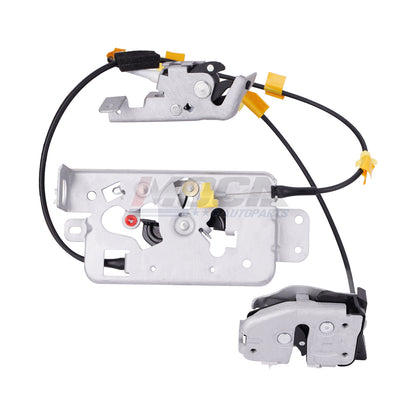 MOCA SM2354 Pestillo y cable de puerta trasera izquierda para Ford F-150 2004-2008 (4,2 L, 4,6 L y 5,4 L)