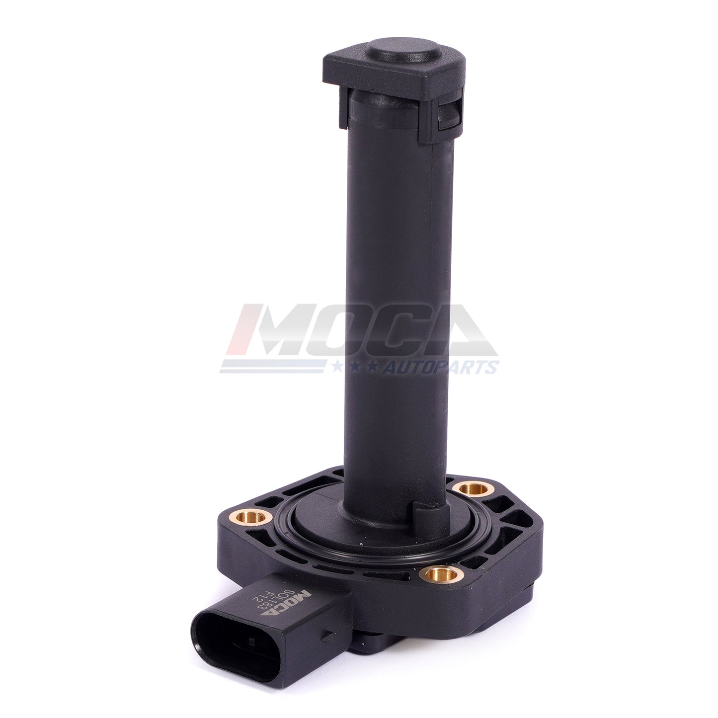 Sensor de nivel de aceite de motor MOCA FLS183 compatible con BMW 325i, 330i, 528i, X3, X5, E53, E83, E90, E91, E92, E93, E60 y F02 (2008-2013)