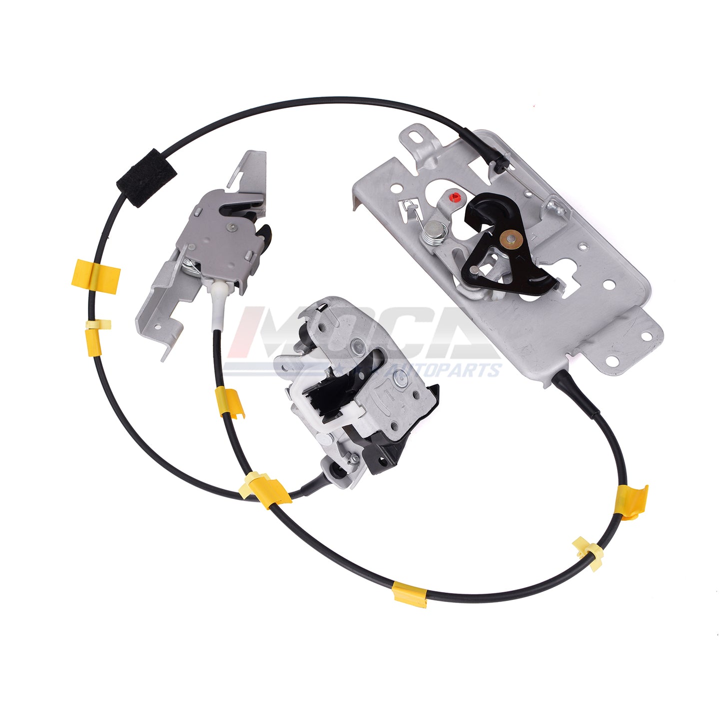 MOCA SM2354 Pestillo y cable de puerta trasera izquierda para Ford F-150 2004-2008 (4,2 L, 4,6 L y 5,4 L)