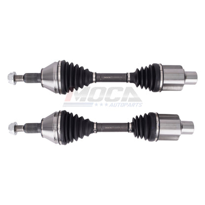 MOCA 2x Front Left & Right CV Axle Assembly Fit for 2013-2022 Ram 1500 3.6L & 2012-2022 Ram 1500 5.7L & 2019-2020 Ram 1500 Classic 3.6L 5.7L