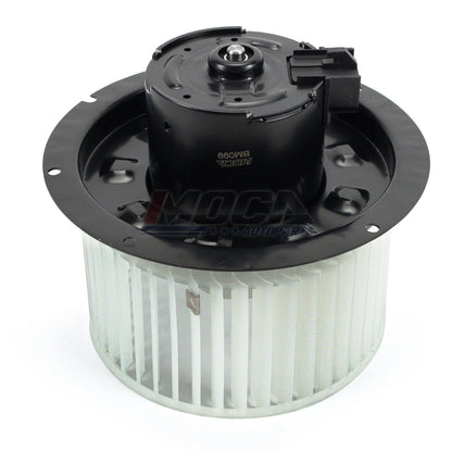 MOCA Heater Blower Motor w/ Fan Cage Fit for 2000-2005 Ford Excursion & 1999-2007 Ford F-250 F-350 F-450 F-550 Super Duty