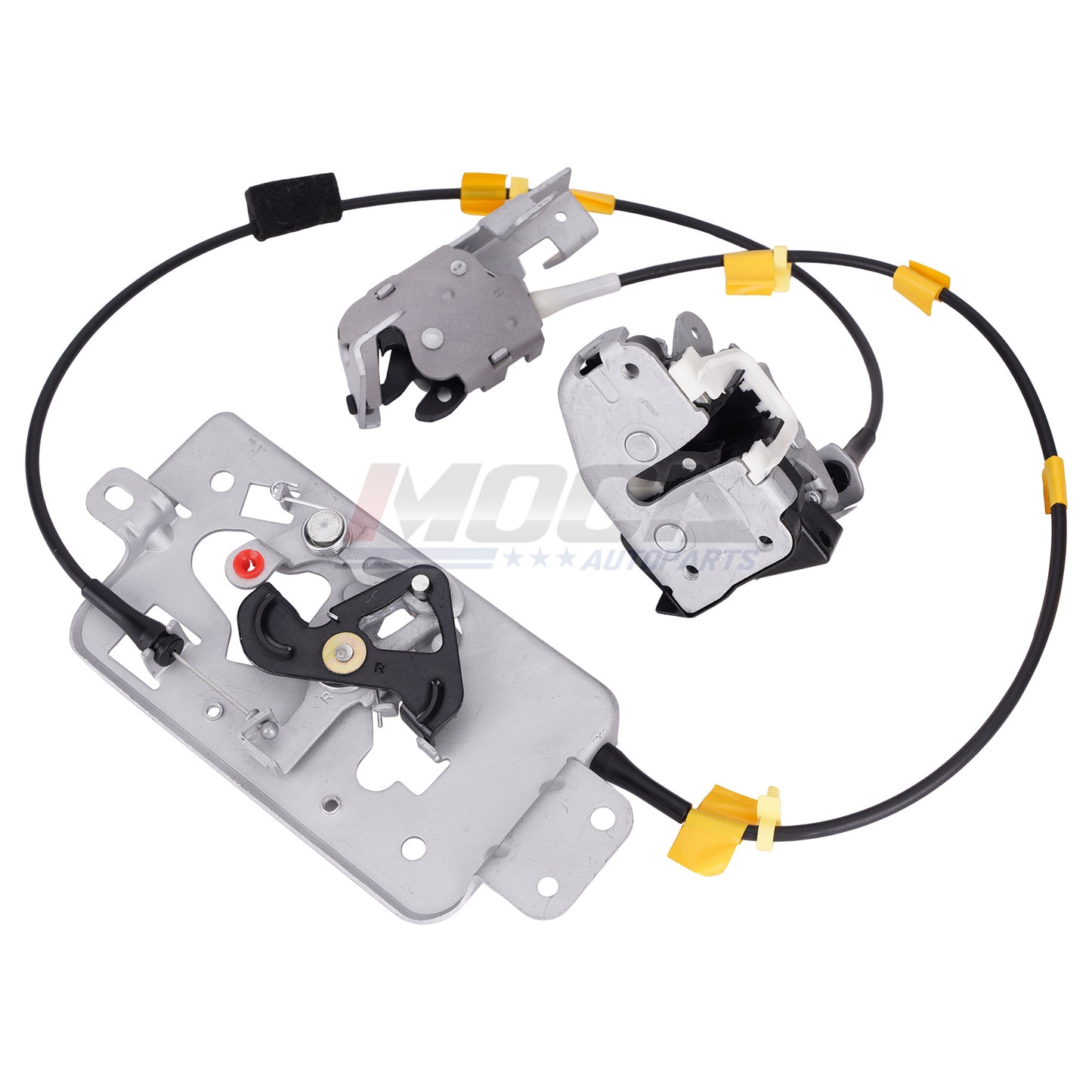 MOCA SM2355 Rear Right Door Latch & Cable Fit for 2004-2008 Ford F-150 4.2L 4.6L 5.4L