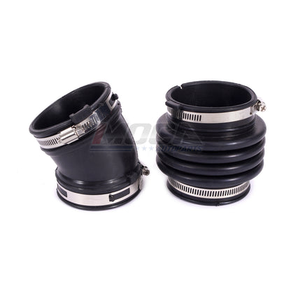 MOCA 2x Air Intake Hose Tube Duct Fit for 2006-2008 INFINITI M35 3.5L & INFINITI M45 4.5L
