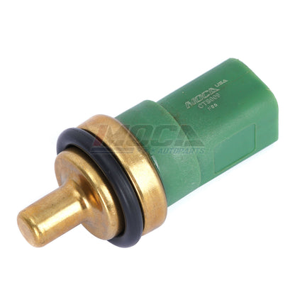 Sensor de temperatura del refrigerante MOCA compatible con Audi A3 1.8L (1999-2003), Audi A4 Quattro 1.8L (1997-2005) y Volkswagen Beetle 1.9L (1998-2006)