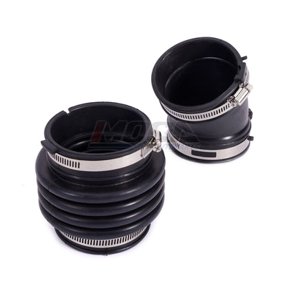 MOCA 2x Air Intake Hose Tube Duct Fit for 2006-2008 INFINITI M35 3.5L & INFINITI M45 4.5L