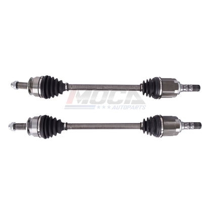 MOCA 2x Front Left & Right CV Axle Assembly Fit for 2008-2015 Subaru Impreza