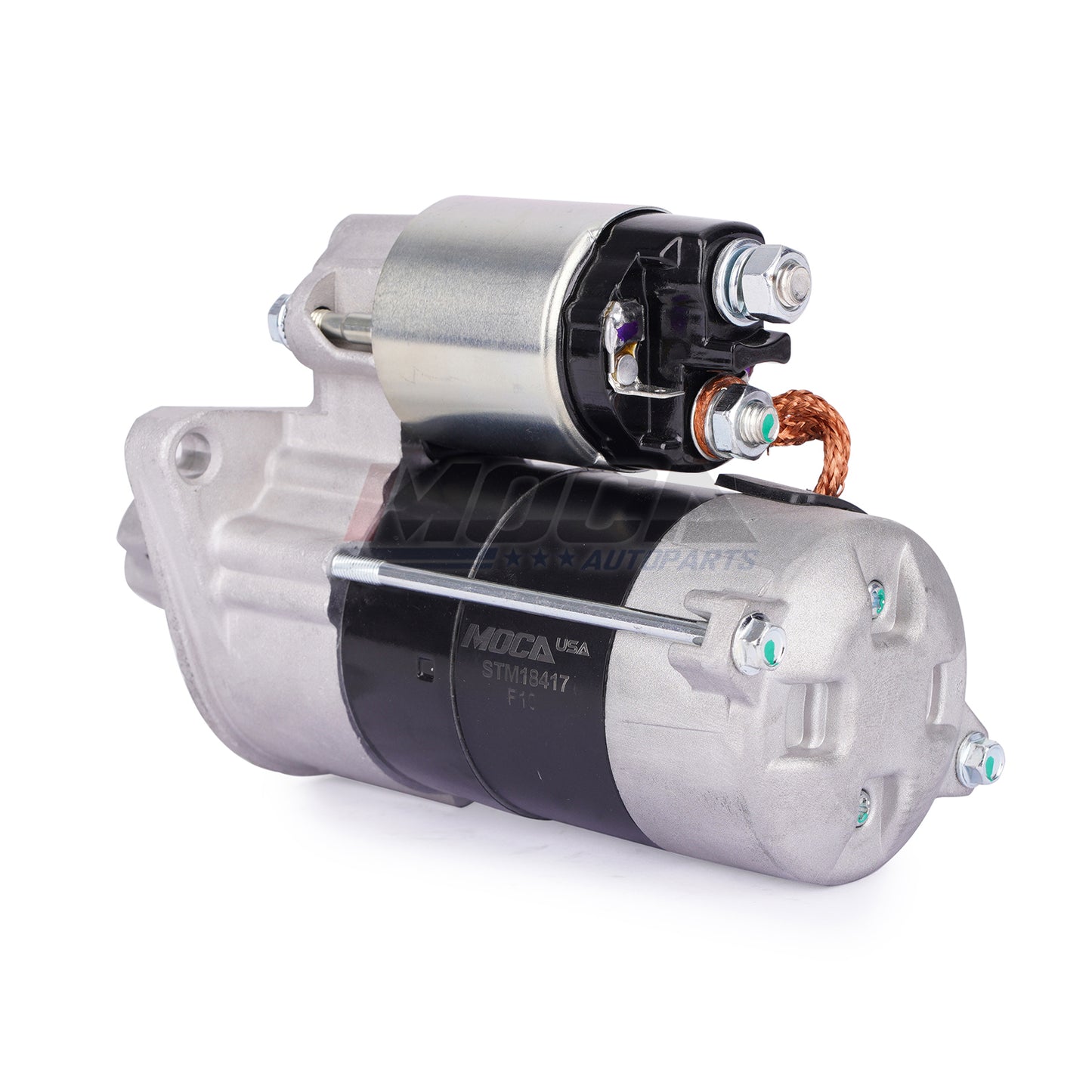 MOCA Starter Motor 18417 Fit for 1996-2005 Kubota Tractor Mower Diesel
