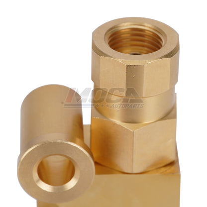 MOCA Brake Proportioning Valve Fit for 1975-1980 Chevrolet C10 4.8L & 1977-1986 Chevrolet C10 5.0L & 1980-1985 Ford Bronco 4.9L