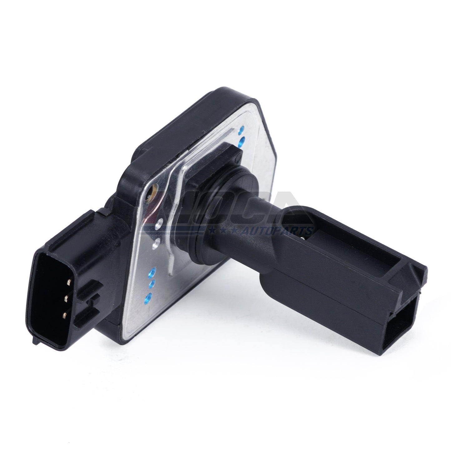 Sensor de flujo de aire masivo MOCA compatible con NISSAN Frontier 3.3L (1999-2004), Nissan Xterra 3.3L (2000-2004), Infiniti QX4 3.3L (1998-2000) y Ford Mustang 3.8L (2001-2004)
