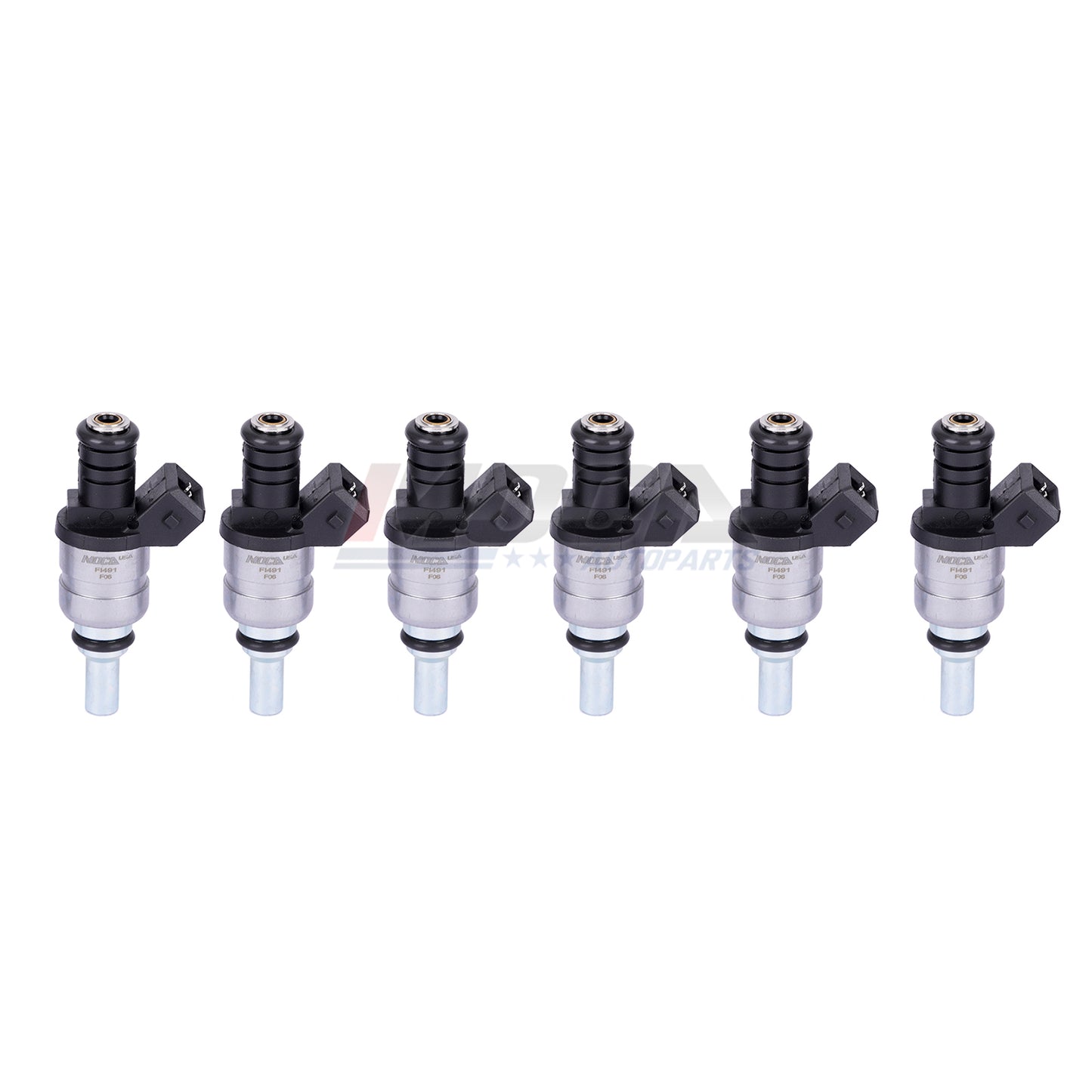 MOCA 6x Fuel Injectors FJ491 Fit for 2001-2006 BMW 325Ci 2.5L & 2001-2005 BMW 325i 325xi 2.5L & 2004-2006 BMW X3 2.5L