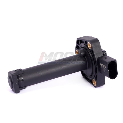 Sensor de nivel de aceite de motor MOCA FLS183 compatible con BMW 325i, 330i, 528i, X3, X5, E53, E83, E90, E91, E92, E93, E60 y F02 (2008-2013)