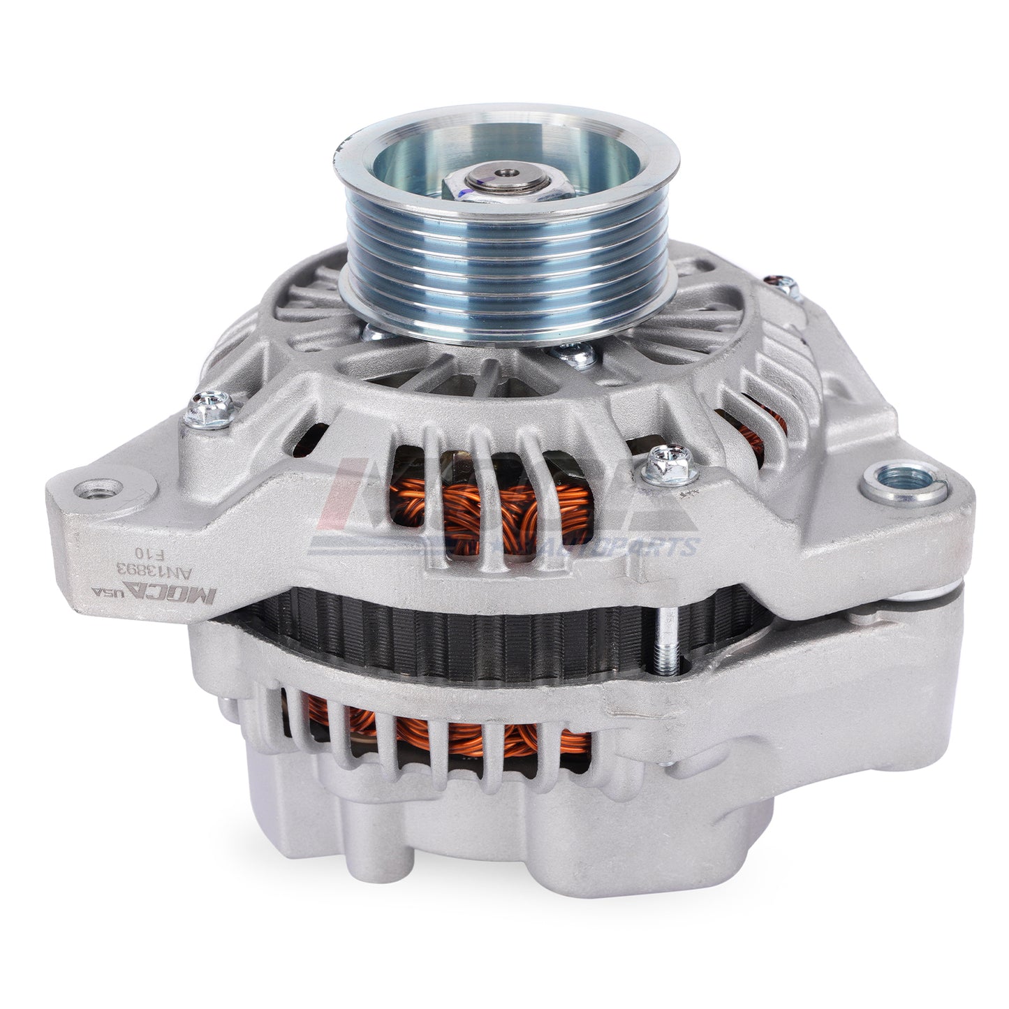 Alternador MOCA N13893 compatible con Honda Civic 1.7L 2001-2005 y Acura EL 1.7L 2001-2005
